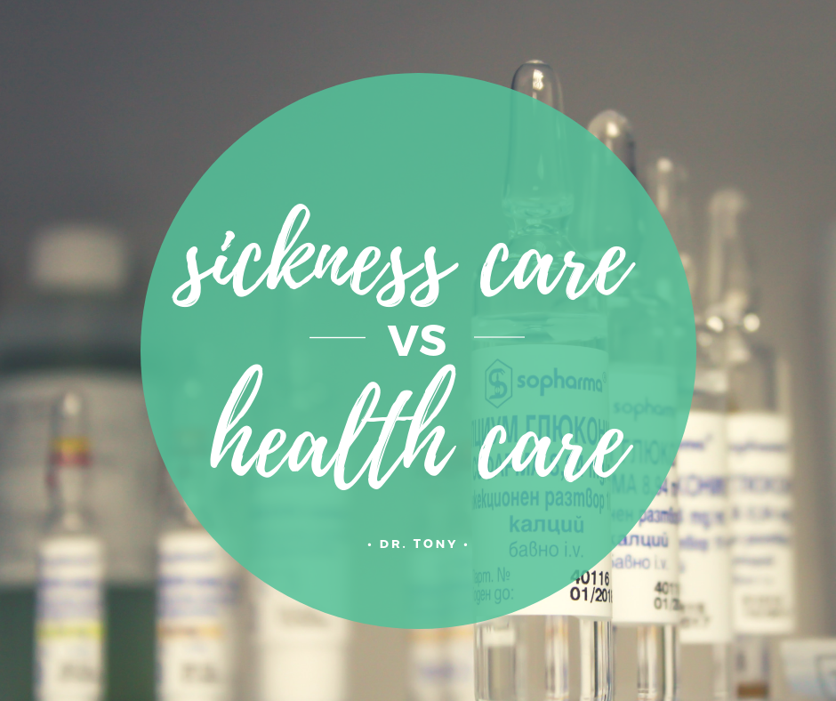 Sickness Care vs. Healthcare!